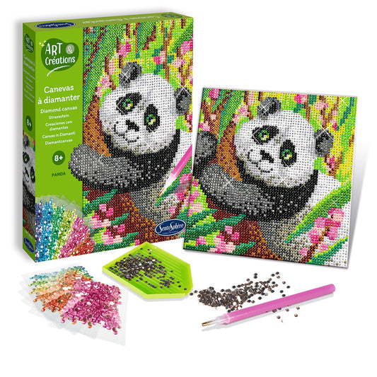 Canevas à Diamanter - Panda