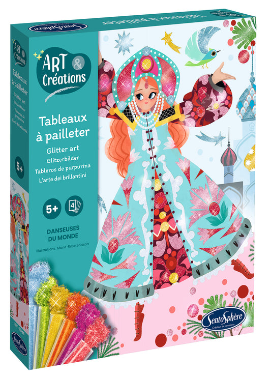Tableau à pailleter - Danseuses du Monde