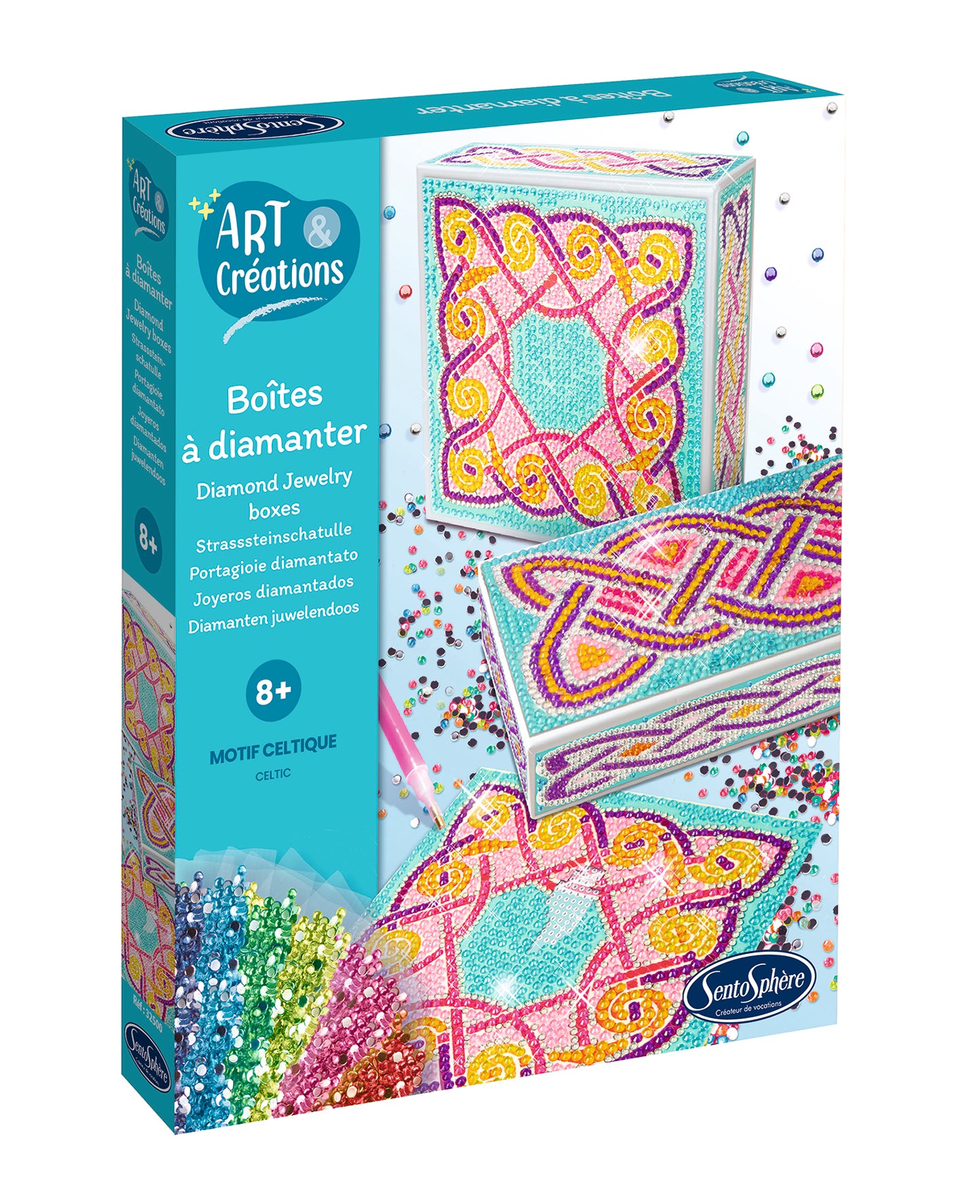 Boites à Diamanter - Motifs Celtiques