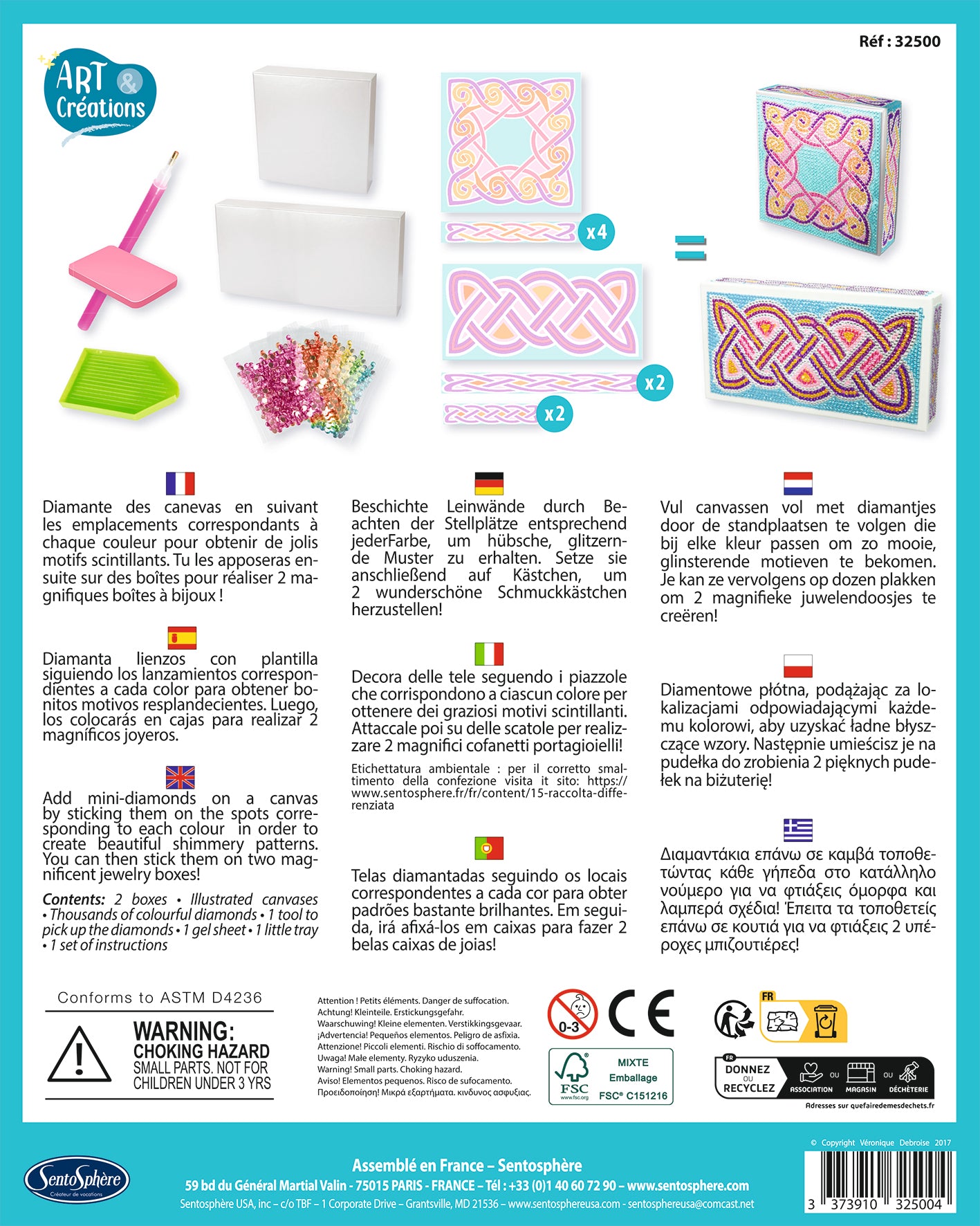 Boites à Diamanter - Motifs Celtiques