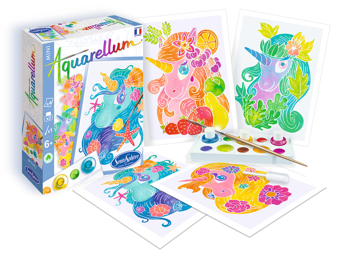 Aquarellum Mini Licornes