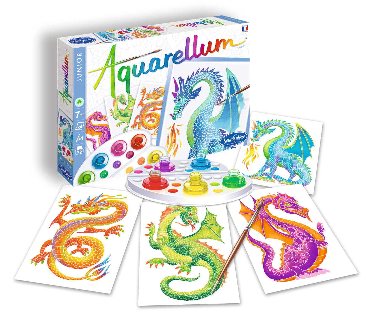 Aquarellum Junior Dragons