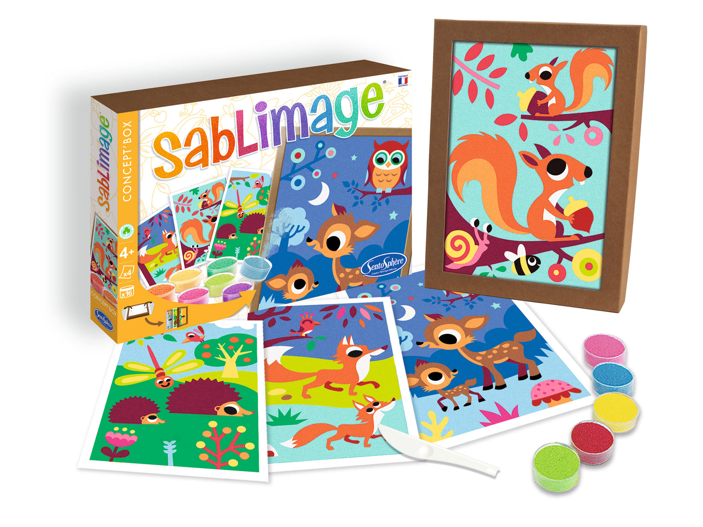 Sablimage Concept'Box Animaux de la Forêt