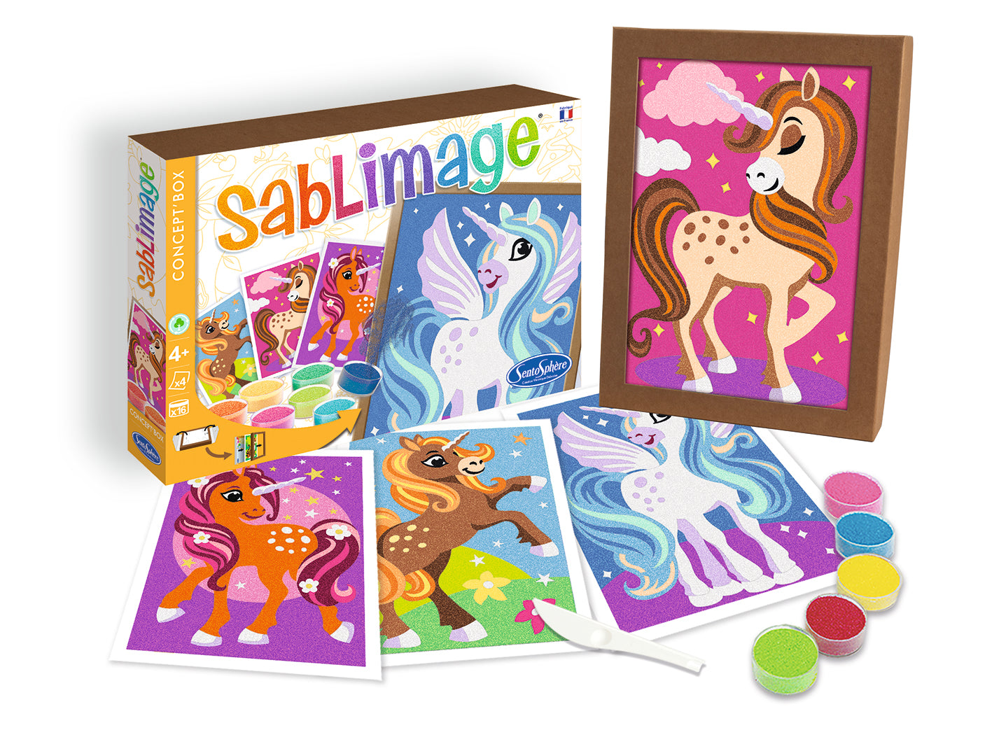 Sablimage Concept'Box Licornes