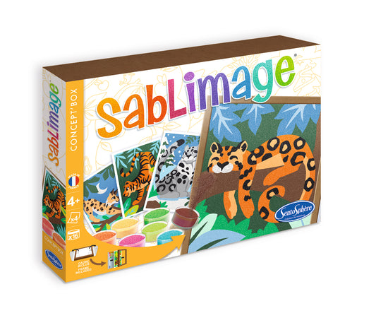 Sablimage Concept'Box Félins du Monde