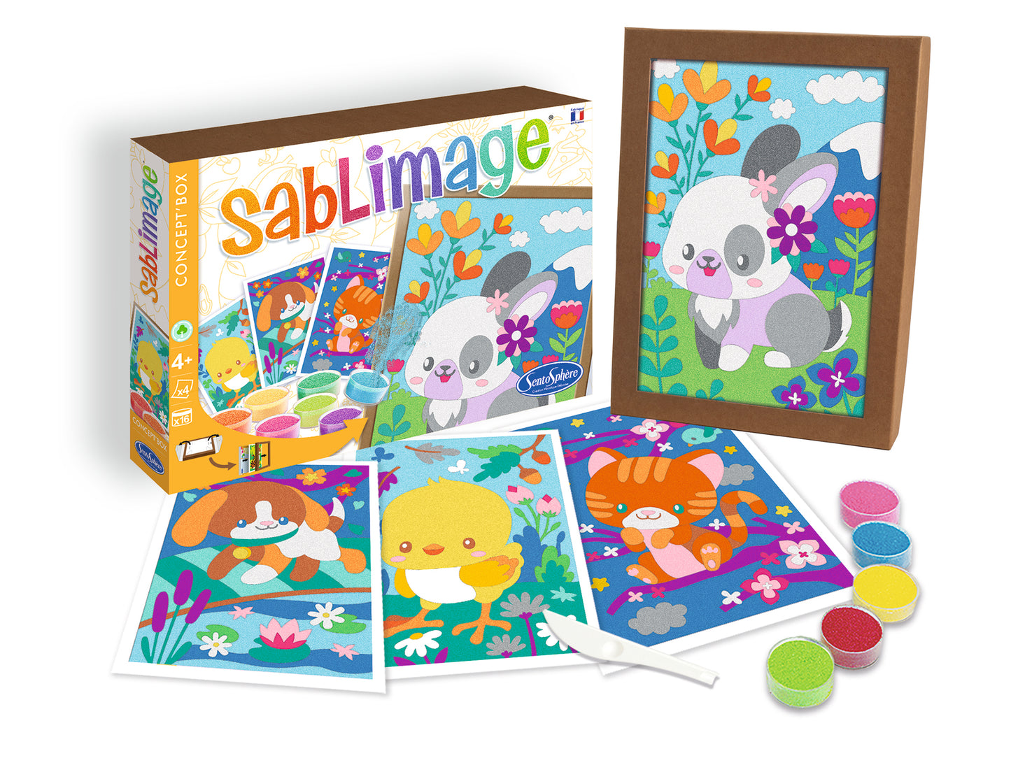 Sablimage Concept'Box Animaux Câlins