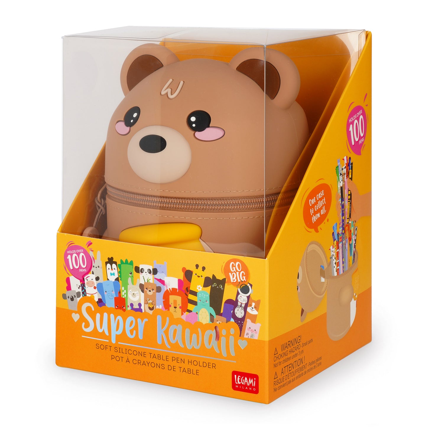 Pot à Crayons de Table Ours - Super Kawaii