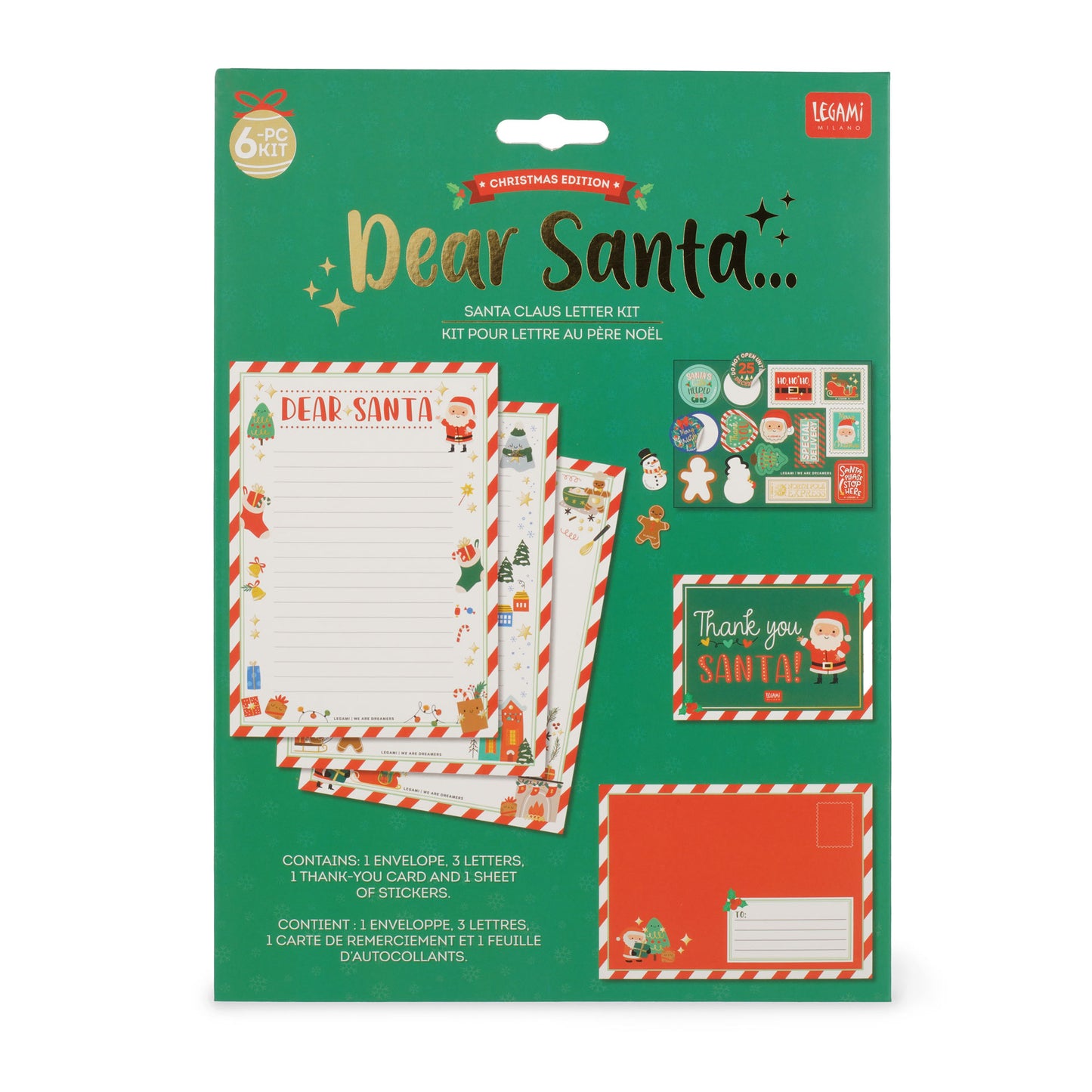 Kit pour Lettre au Père Noël