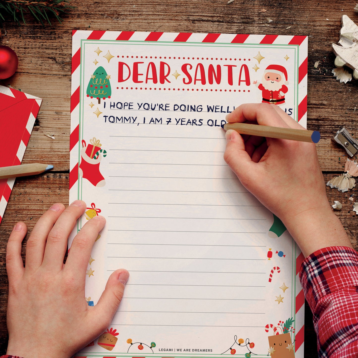 Kit pour Lettre au Père Noël