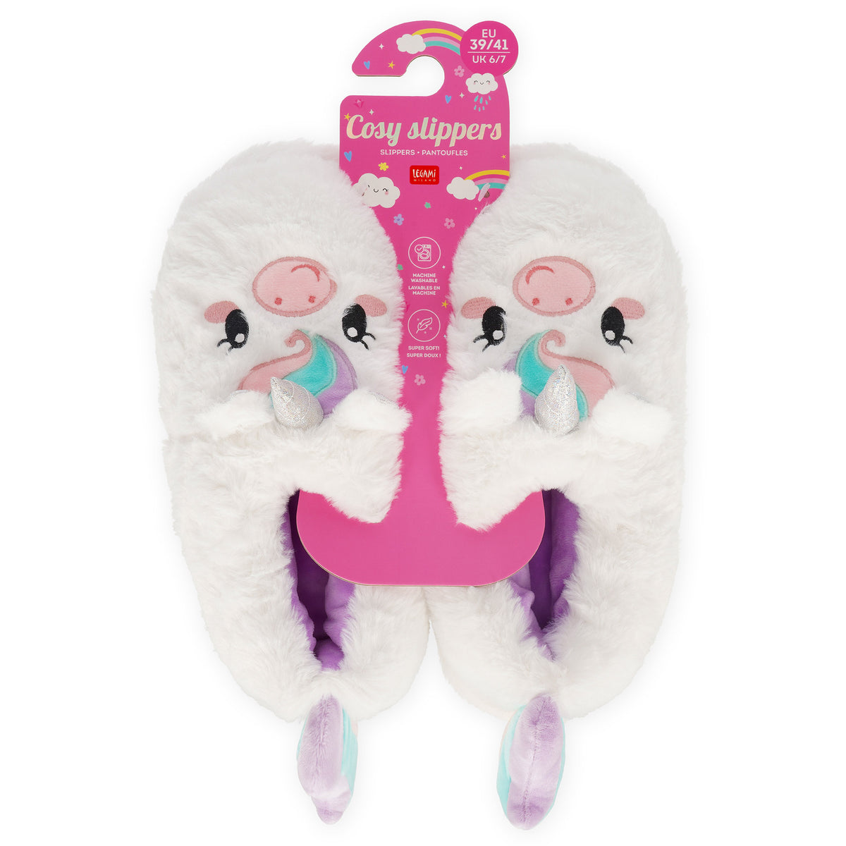Pantoufles - Licorne Medium - Cosy Slippers