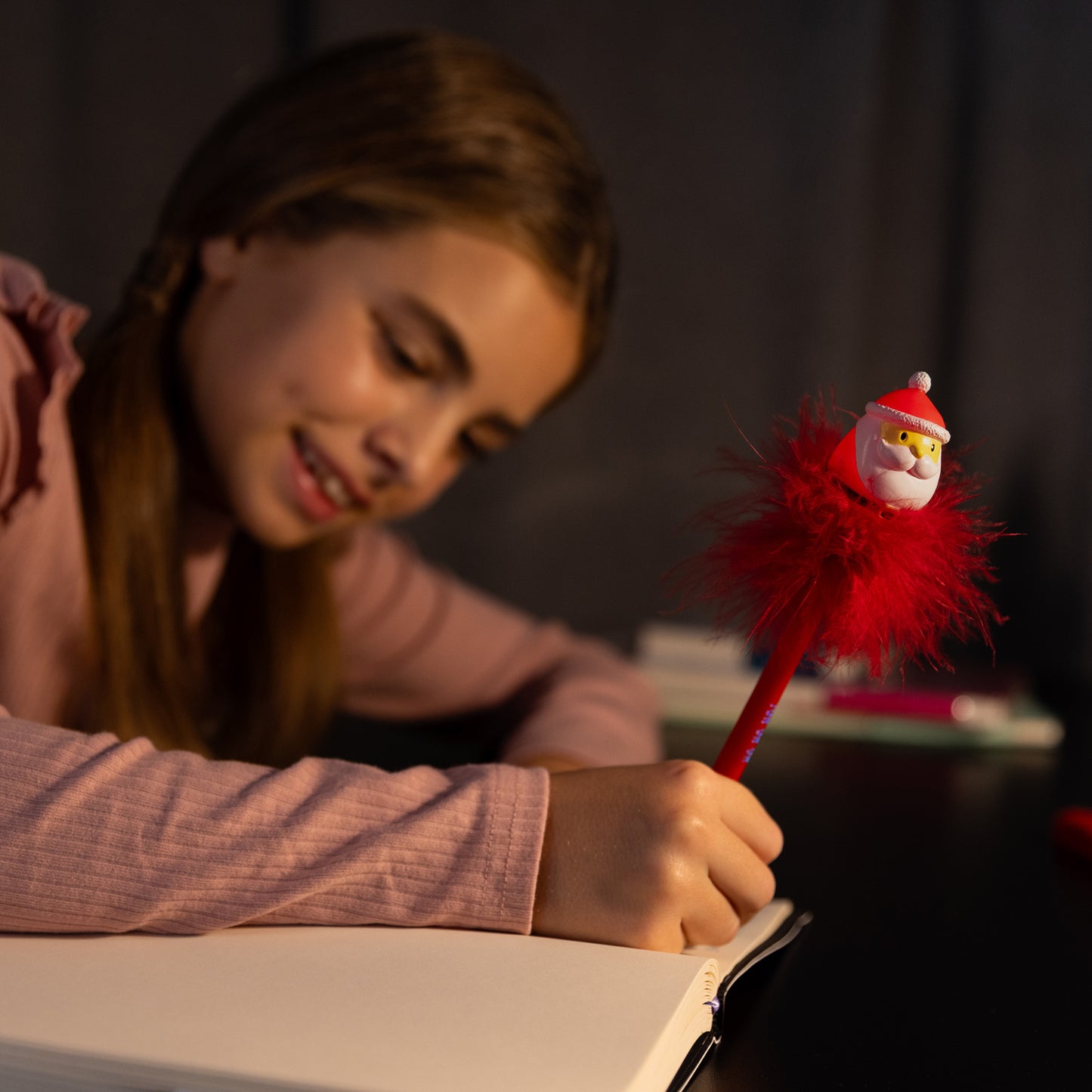 Stylo à Bille Lumineux - Santa Claus