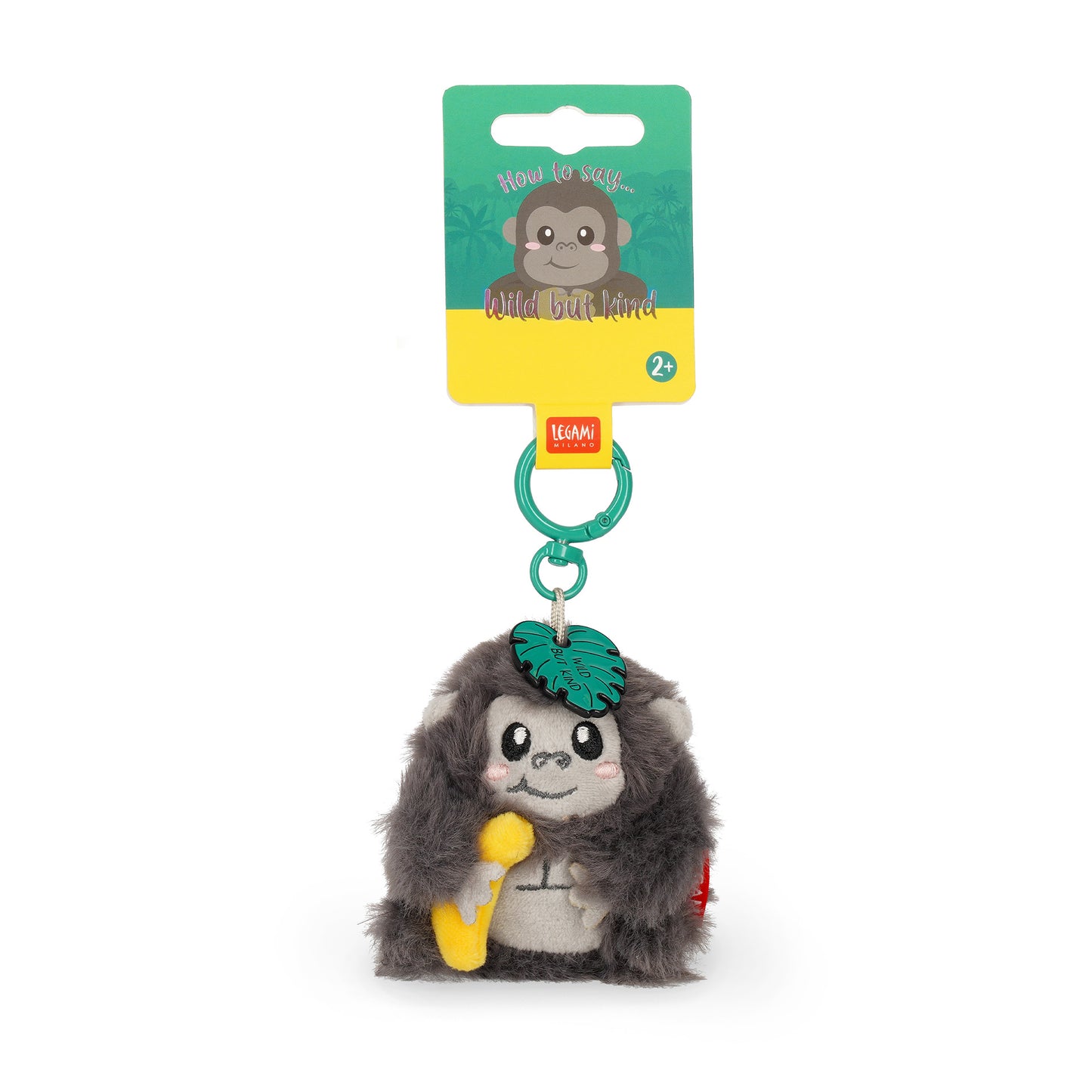 Porte-clés en Peluche Gorille