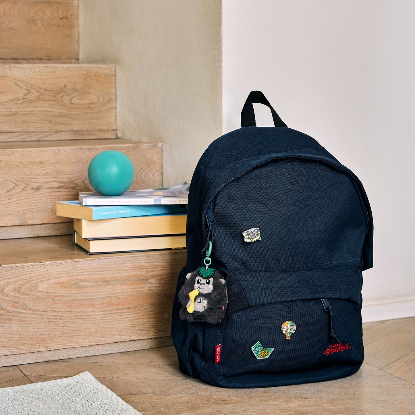 Porte-clés en Peluche Gorille