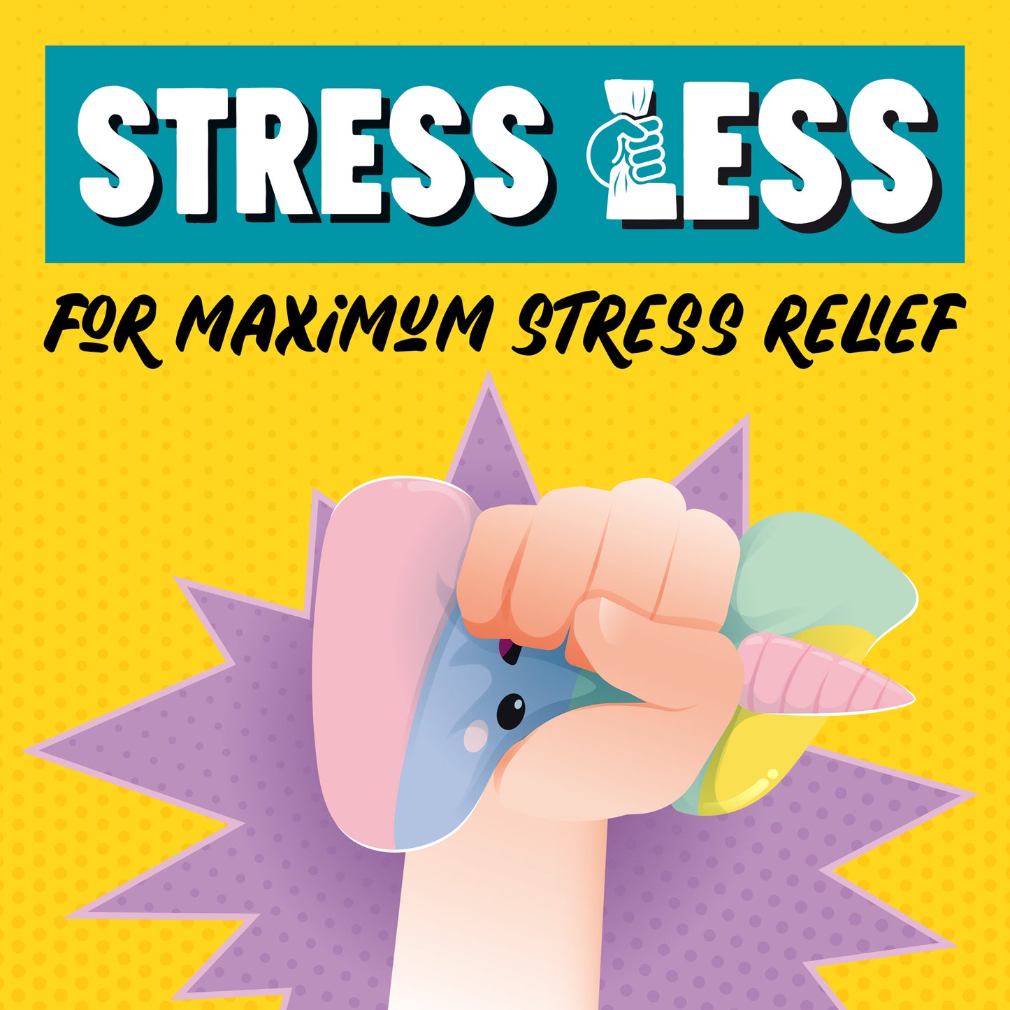 Anti-Stress Squishy - caca Licorne