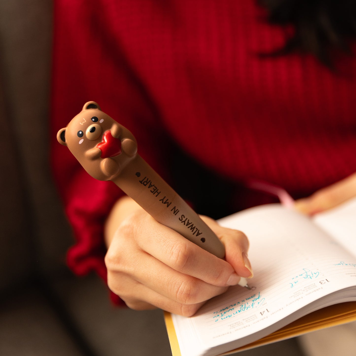 Stylo Squeezie Teddy Bear « Always In My Heart »