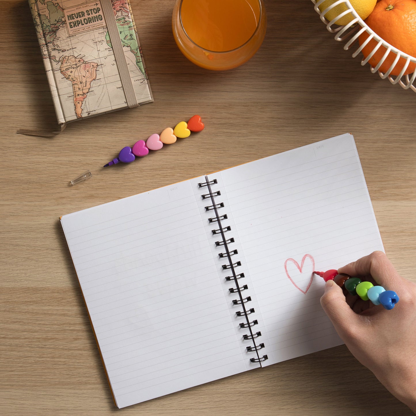 12 Crayons de Couleur Empilables - Dream in Colour