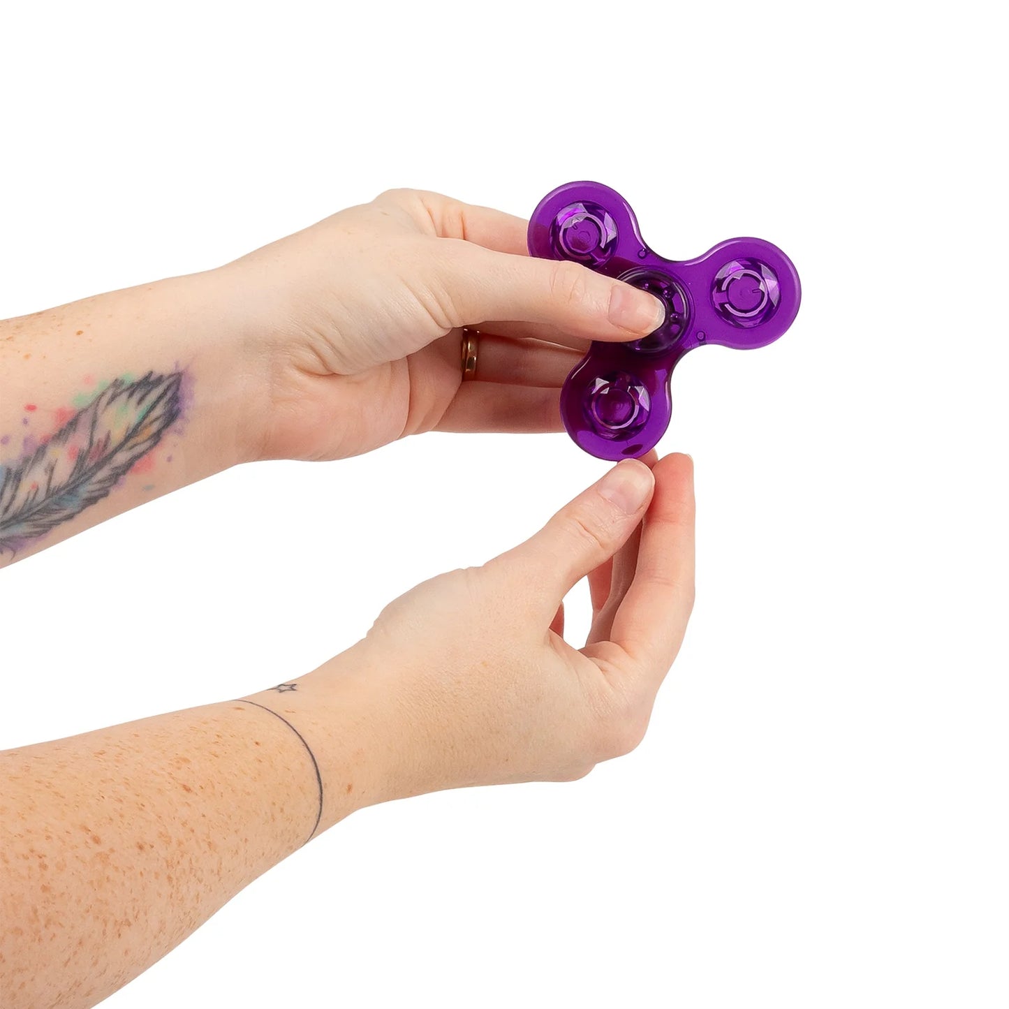 Fidget Spinner Neon - modèle aléatoire