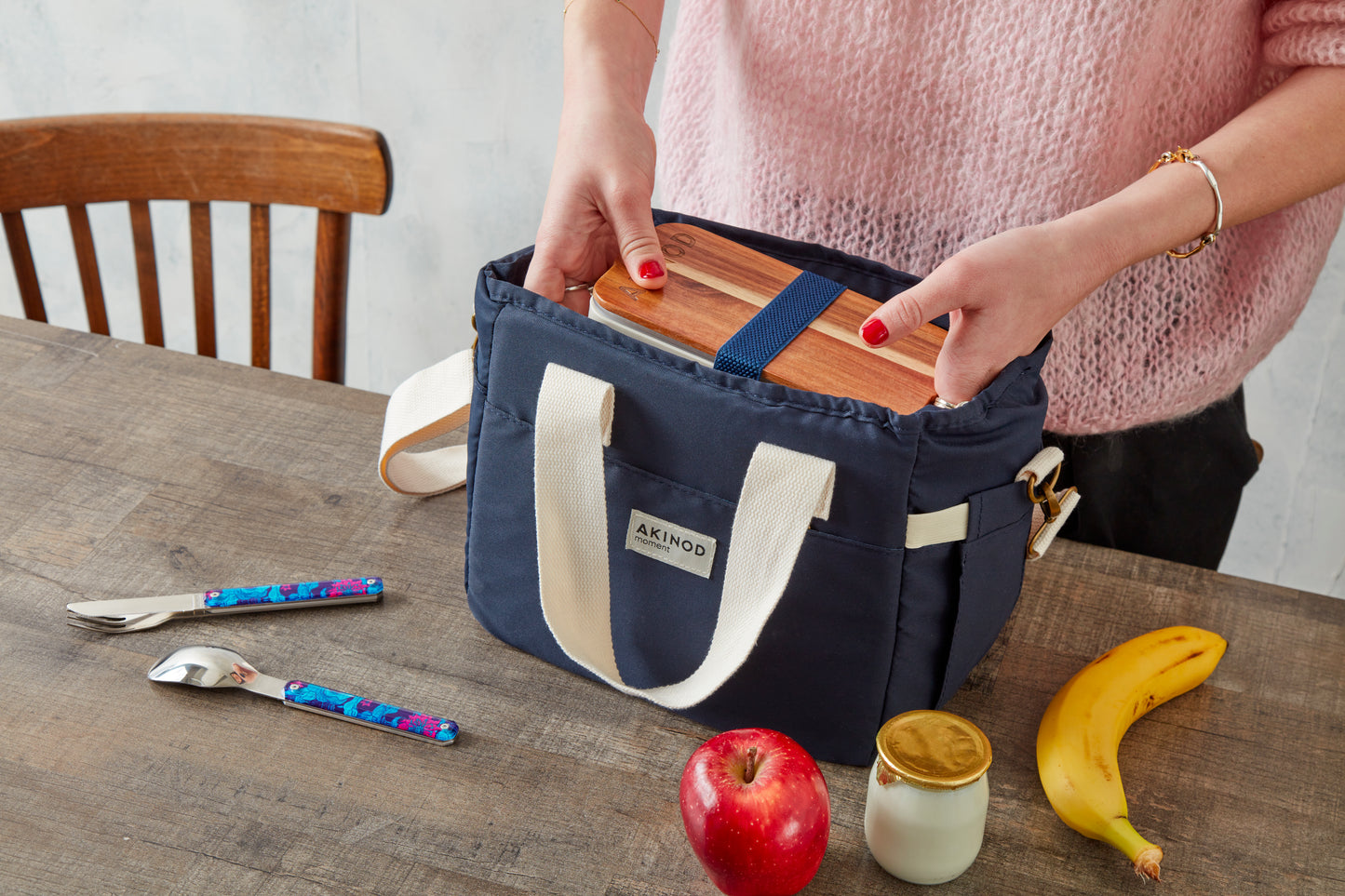 Lunch Bag Akinod - Divers Coloris