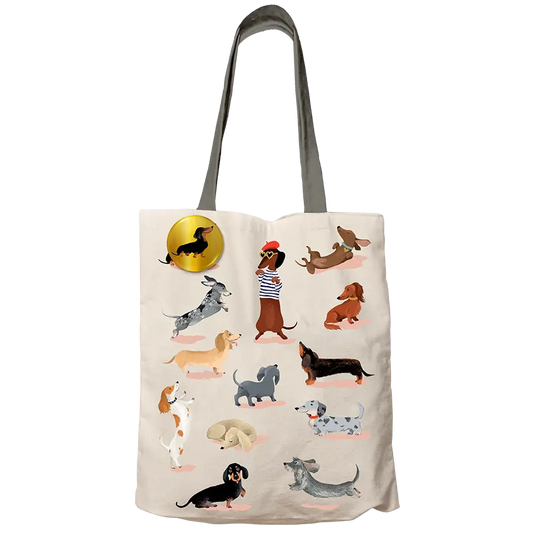 Tote bag Teckels club