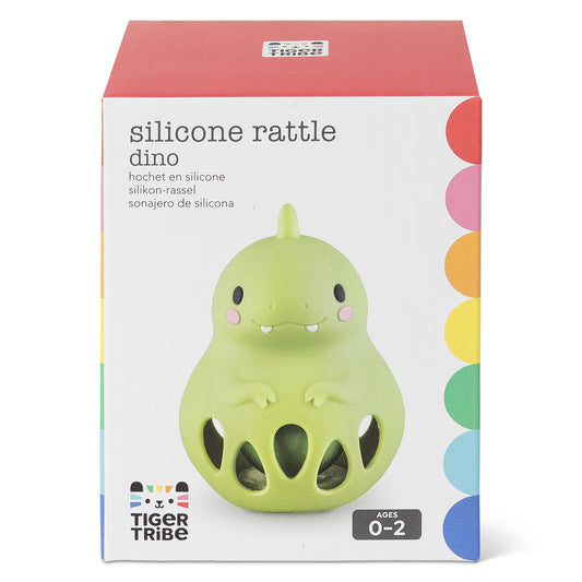 Hochet silicone rattle Dino