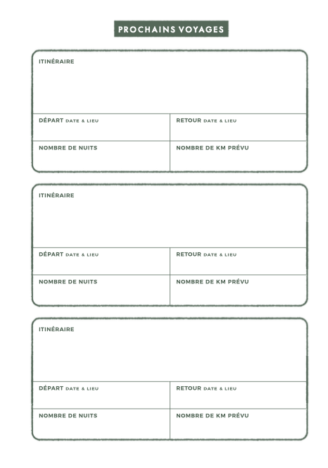 Carnet Vanlife