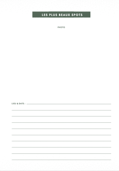 Carnet Vanlife