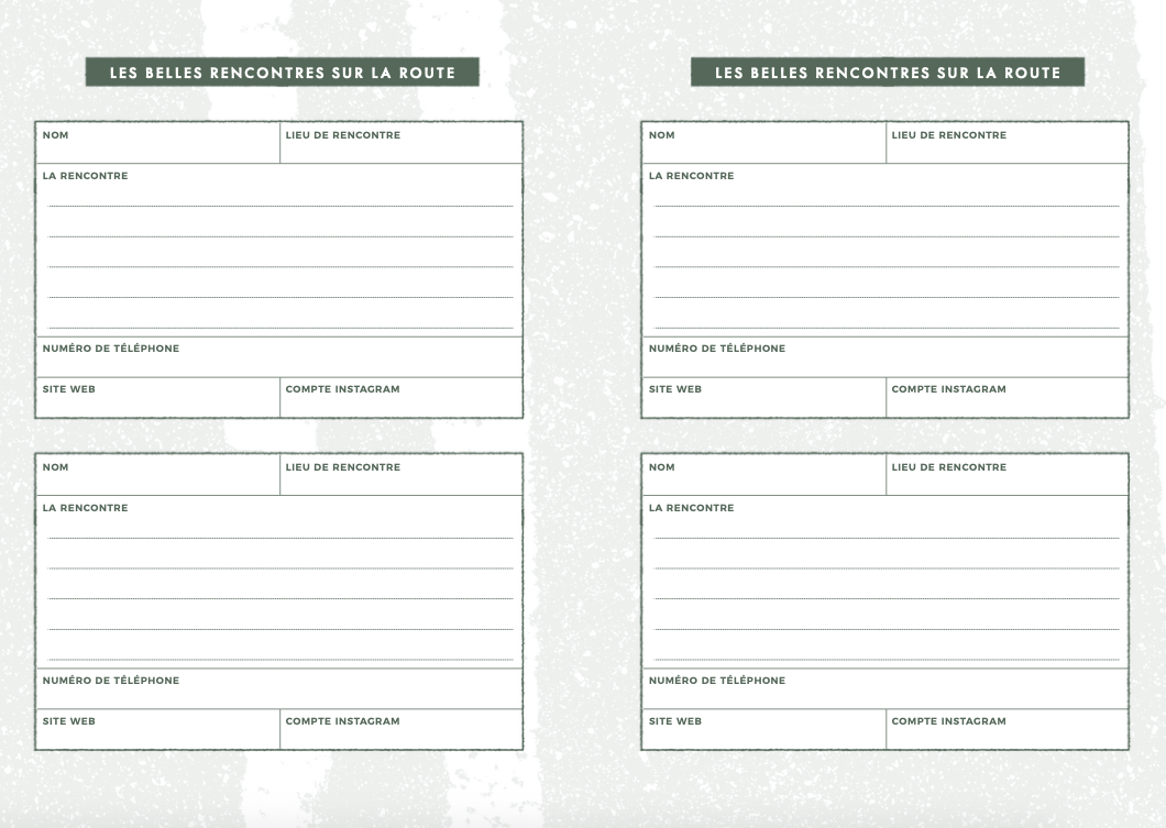 Carnet Vanlife