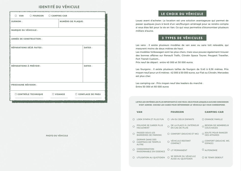 Carnet Vanlife