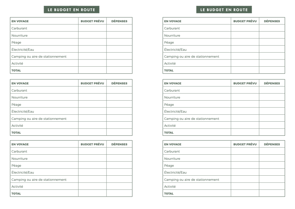 Carnet Vanlife