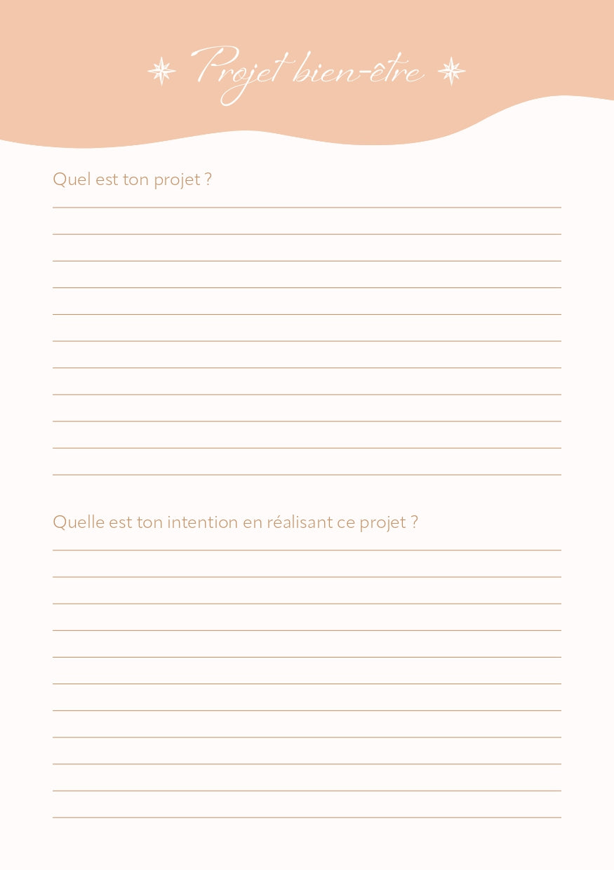 Bien Etre Carnet de voyage
