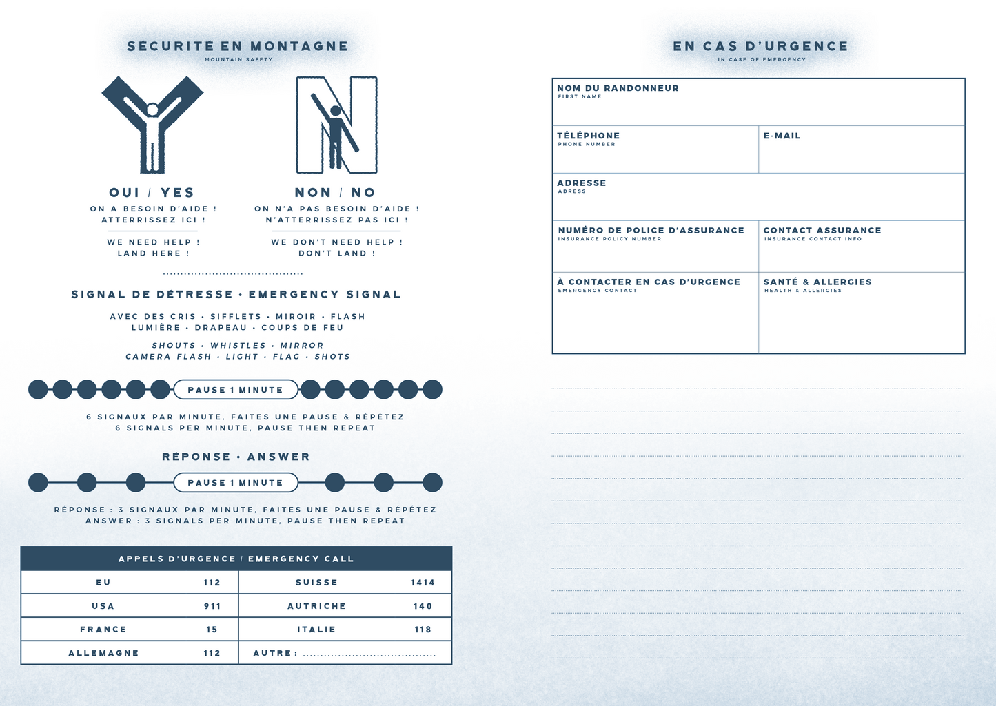 Carnet de Randonnée