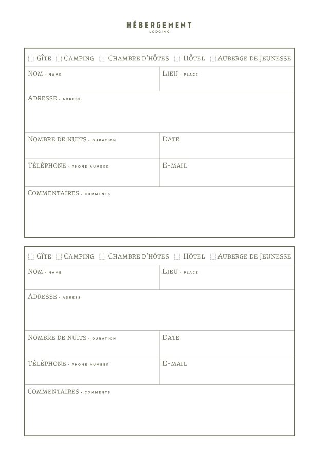Carnet de voyage à Vélo