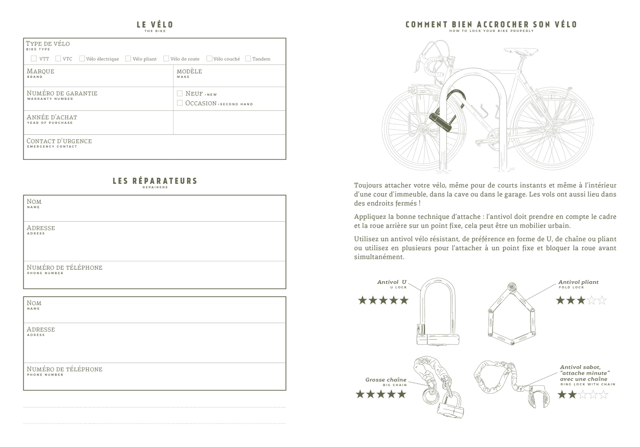 Carnet de voyage à Vélo