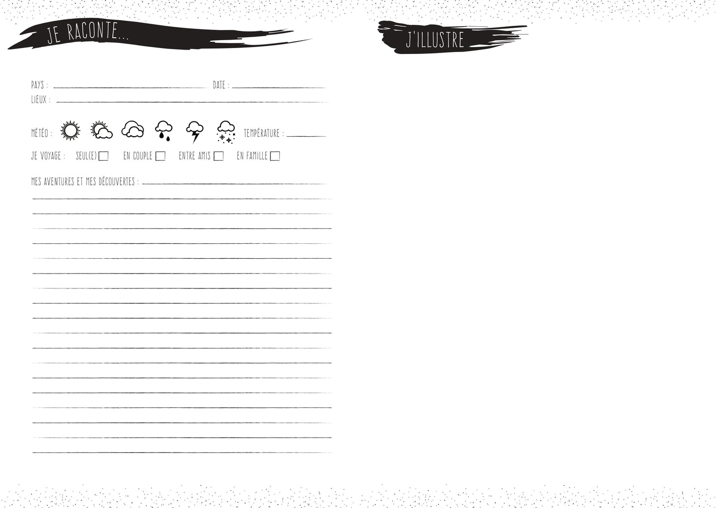 Carnet d'Aventures : Voyage