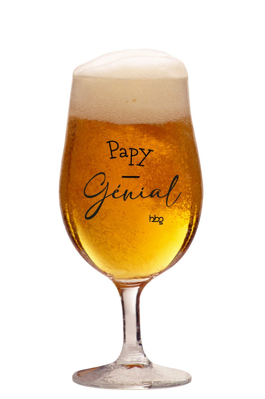 Verre à Bière "Papy Génial"