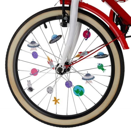 Set de 30 décorations pour rayons de vélo - ESPACE