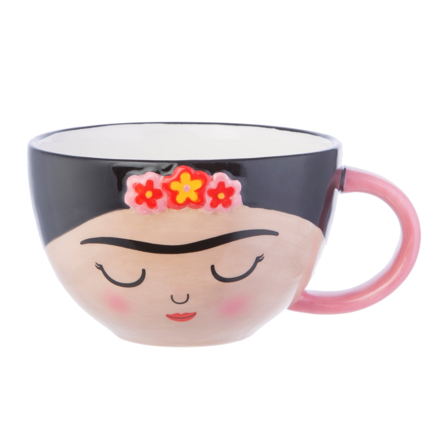 Ensemble tasse + soucoupe fleur Frida