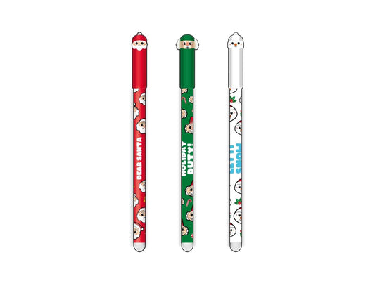 Stylo effaçable Noel - Divers modèles