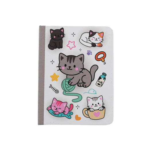 Mini carnet A7 Chat