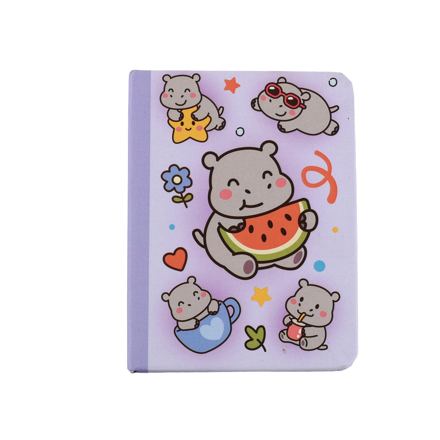 Mini carnet A7 Hippo