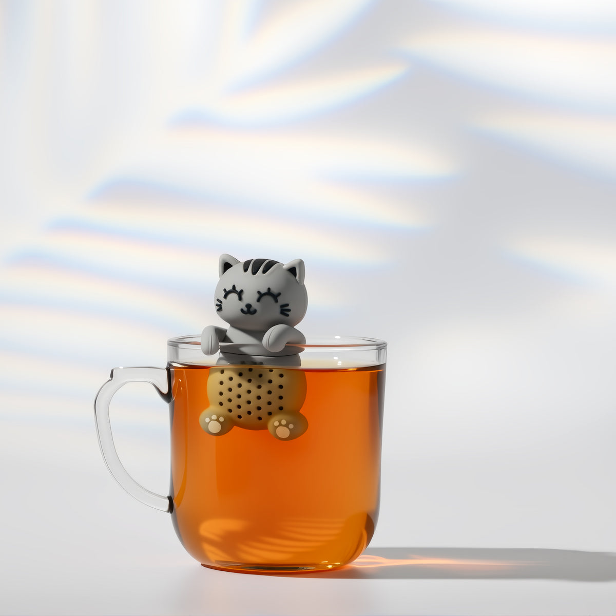 Infuseur à thé Chat gris