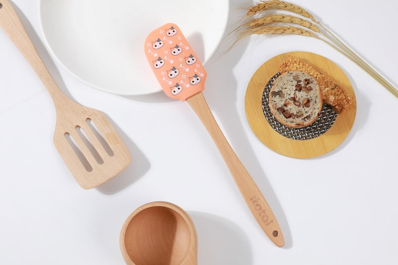 Spatule en silicone Chat - Divers Coloris