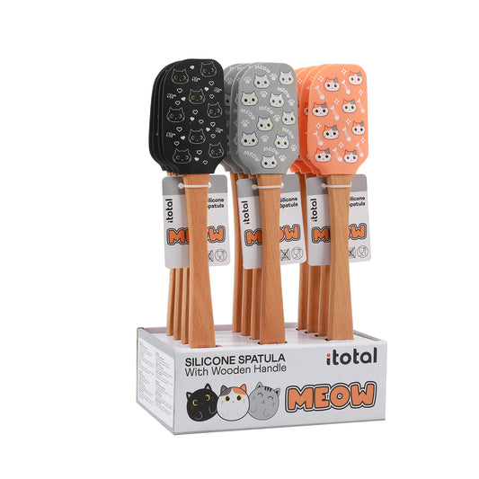 Spatule en silicone Chat - Divers Coloris