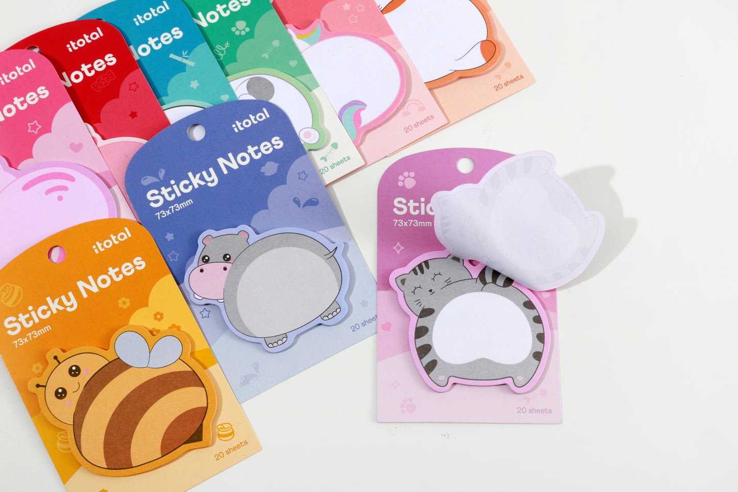 Sticky notes Cute animals - Divers modèles