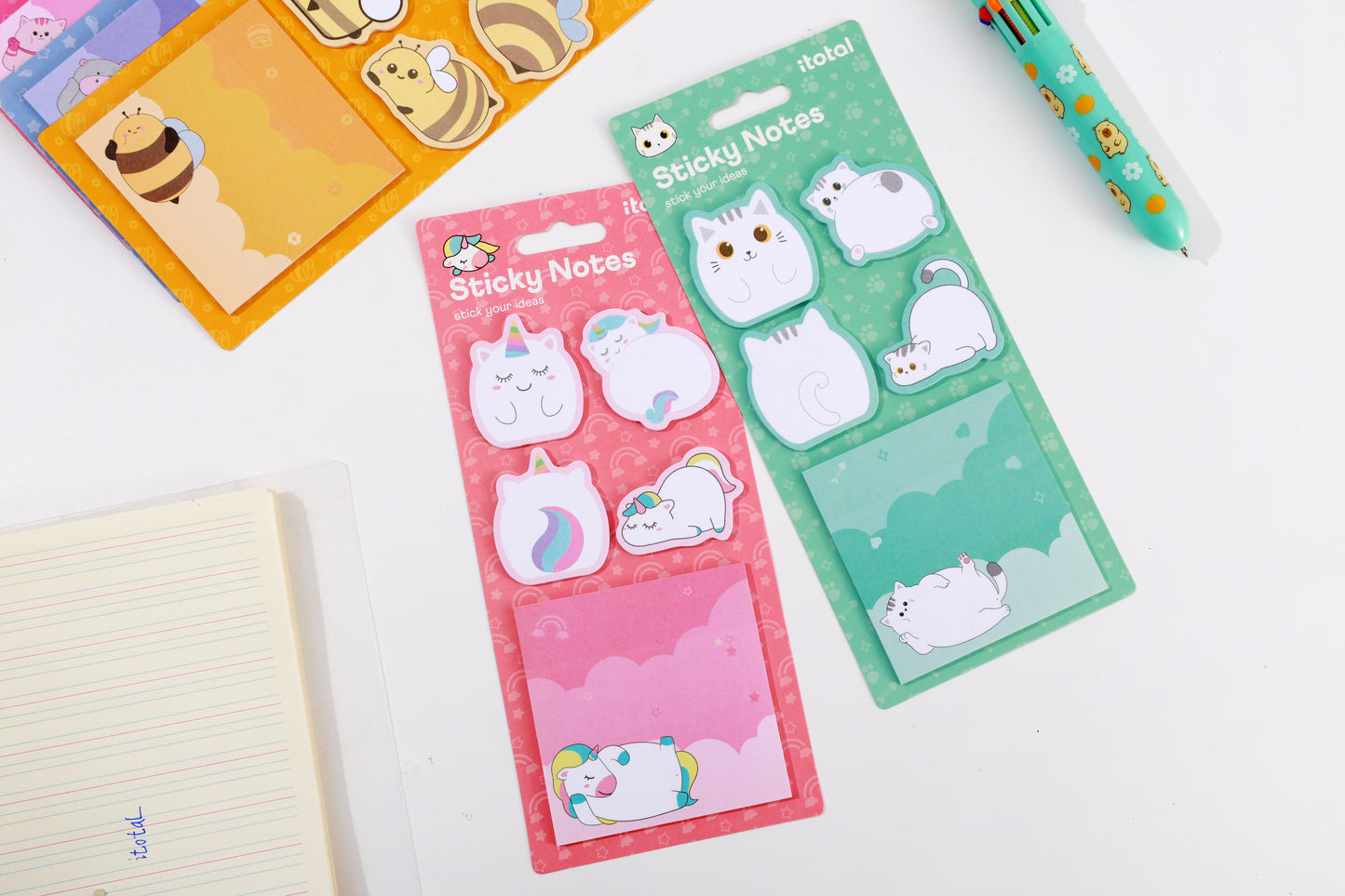Sticky notes multi Animaux - Divers Modèles