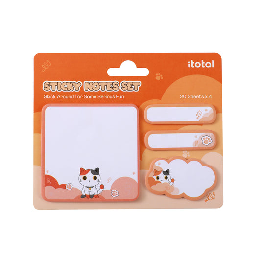 Set de Sticky notes Cute animals - Divers modèles