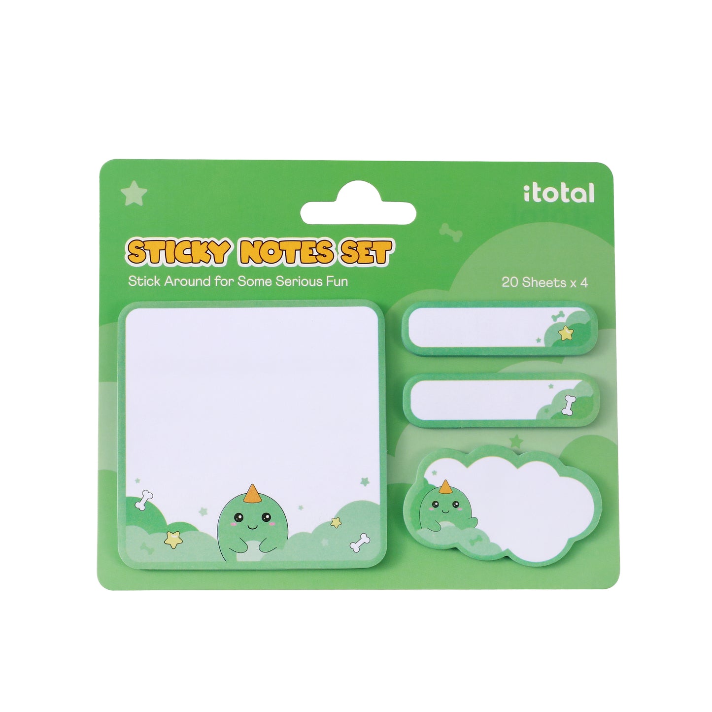 Set de Sticky notes Cute animals - Divers modèles