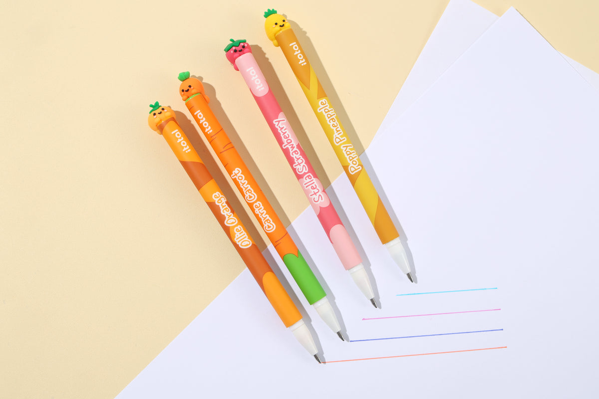 Stylo effaçable Climby Carotte