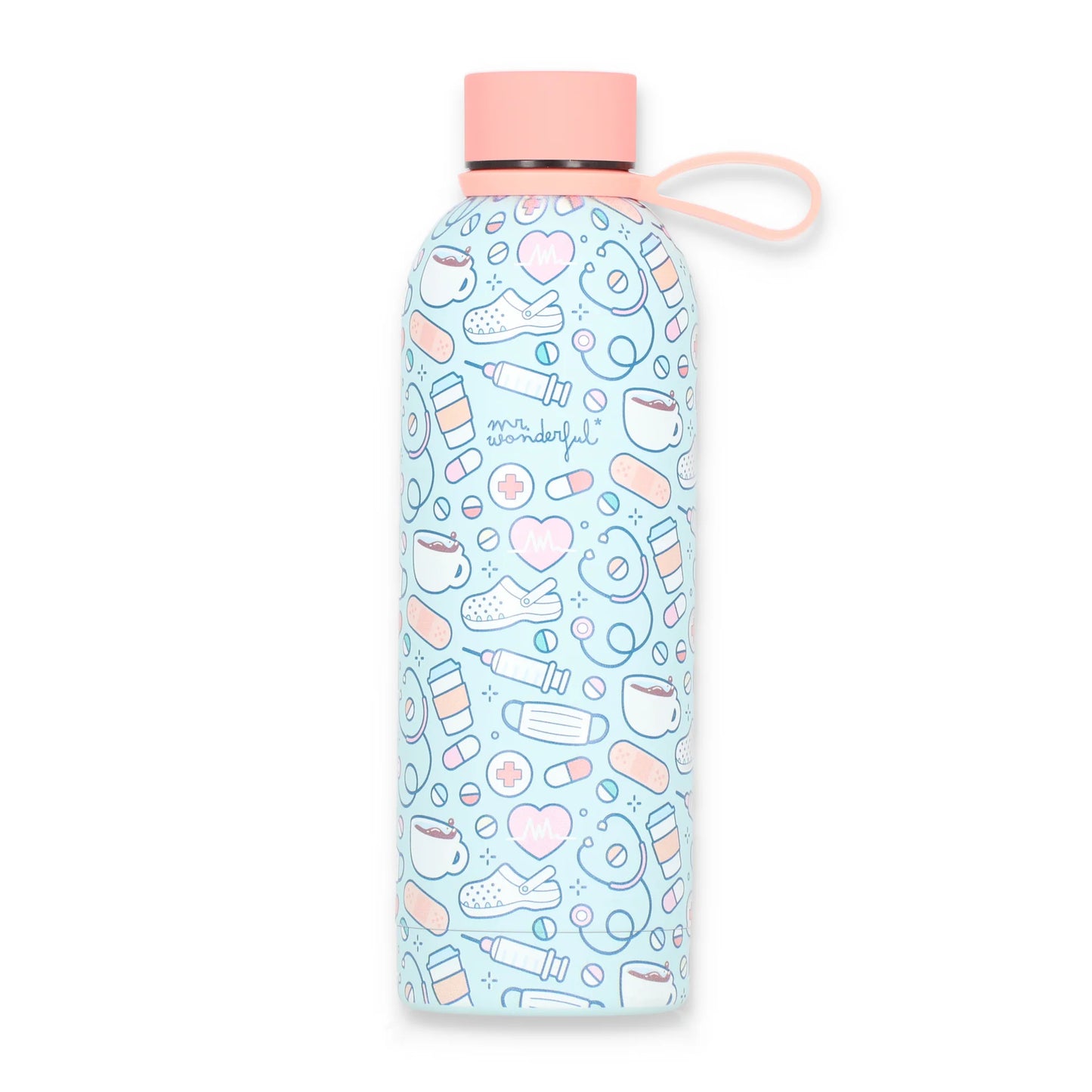 Bouteille isotherme 500ml Thème Soignant