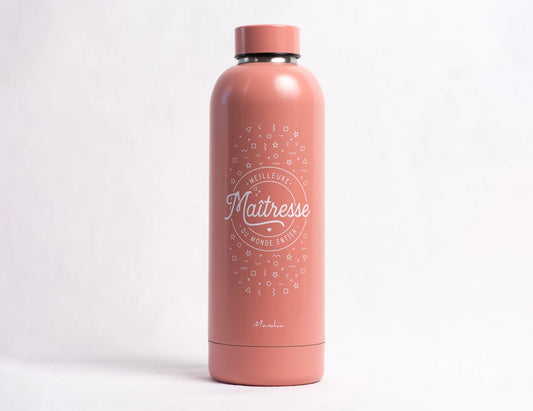 Bouteille isotherme Maitresse